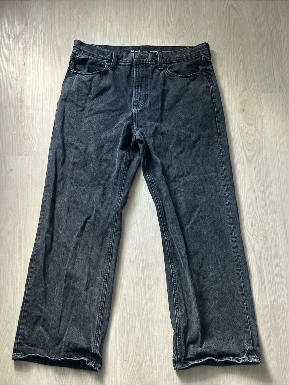 Black Men’s baggy jeans